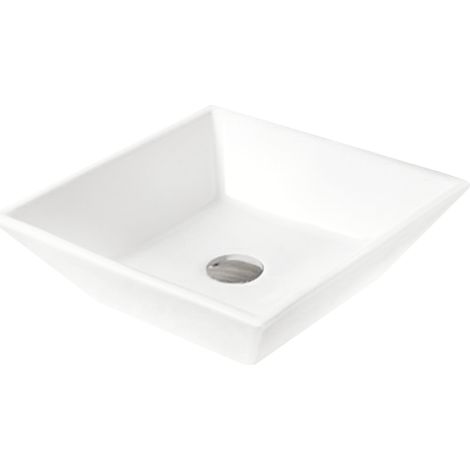 Mexen Pola lavabo da appoggio 41 x 41 cm, bianco - 22224100 (1/2)