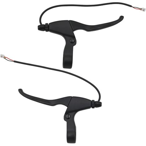 Compatible with Kukirin G2G3G4 scooter brake levers, left and right handbrake handles, aluminum alloy brake levers (1/4)
