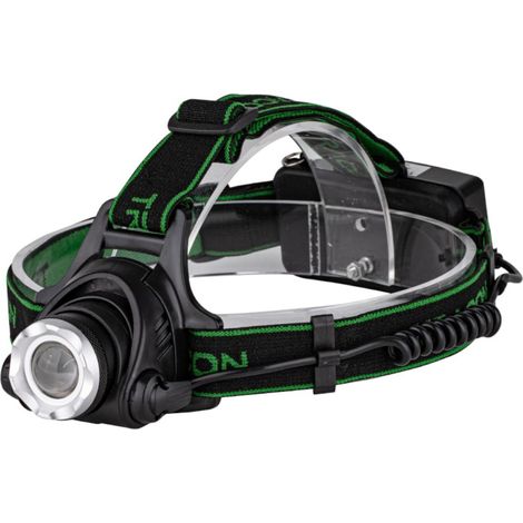 Lampada frontale ricaricabile con zoom LED HL500B