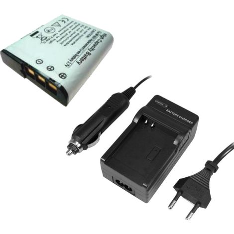 ANGEBOT IM SET: Trade-Shop Kamera Li-Ion Akku 1100mAh + Ladegerät mit Kfz Adapter für Sony Cybershot DSC-W-230 DSC-W-270 DSC-W-275 DSC-W-290 DSC-W-300 DSC-WX-1 ersetzt NP-BG1 NP-FG1 NPBG1 NPFG1