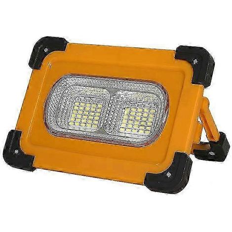 Tragbare, wiederaufladbare LED-Solarlampe mit drehbarem Griff für Outdoor-Camping, Notfälle, Zuhause, hohe Helligkeit (1/4)
