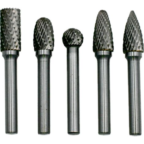 HM Müllner Frässtift-Set - MFR5 - 5-teilig - 10mm Durchmesser - 6mm Schaft (1/2)