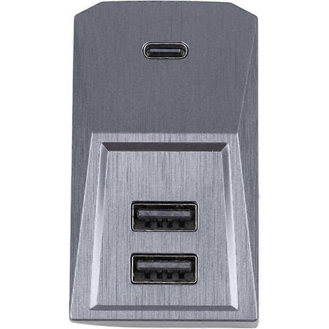 Hub USB pour Tesla Model 3 et Model Y (2021-2023), station d'accueil 4-en-1 pour clé USB et boîte à gants. (1/5)