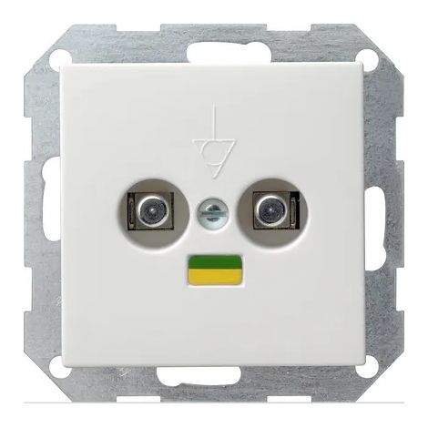 GIRA 040503 BOTE D''''''''QUIPOTENTIALIT DOUBLE SYSTEM 55 BLANC