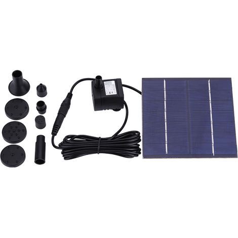 Solare Brunnenwasserpumpe für Garten, Teich, Pool und Aquarium (1/5)