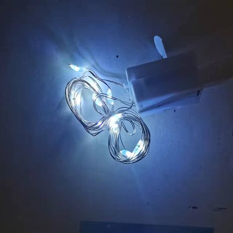 Guirlande Lumineuse Led Fil De Cuivre - 3 Modes Éclairage - Décoration Gâteau Cadeau - Longueur 1 À 3 Mètres (1/5)