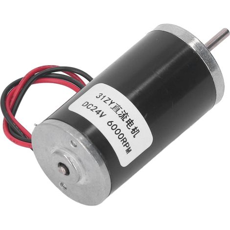 31ZY Permanentmagnet-Elektromotor, hohes Drehmoment, drehzahlverstellbarer Metallgetriebemotor, 24 V Gleichstrom, 6000 U/min (1/5)