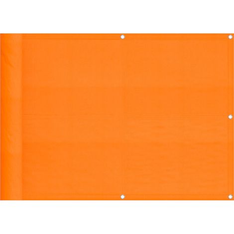 Maison Exclusive - Paravento da Balcone Arancione 75x700 cm 100% Poliestere Oxford