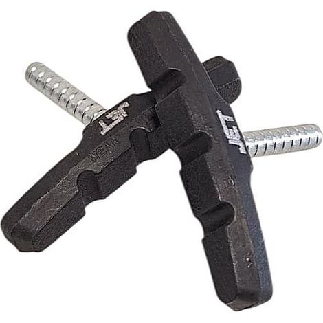 Pastillas de freno cantilever JET C907B H008 de 70 mm, negras, par, MTB trekking (1/5)