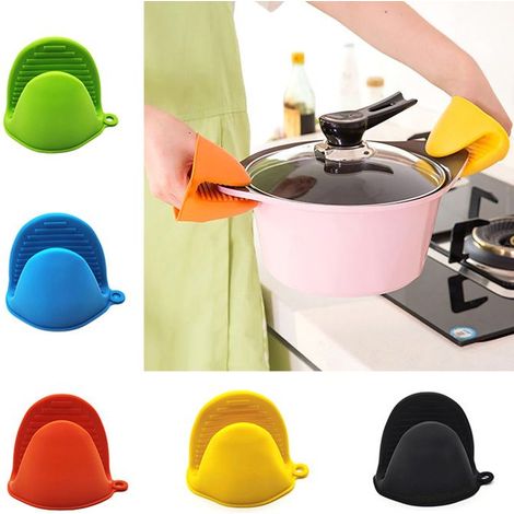 Gants en silicone résistants à la chaleur, gants en silicone résistants à la chaleur (1/4)
