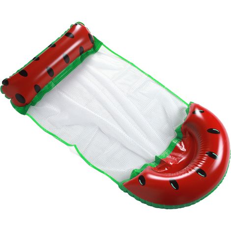 Hamac Flottant Inflatable Épais pour Piscine, Gonflable et Pliable pour Nage en Eau (1/5)