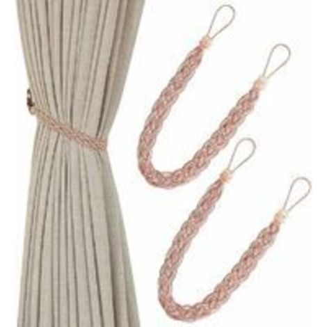 Einfache, handgestrickte Vorhang-Raffhalter in Seilform Typ: Vorhang-Raffhalter und -Zubehör (1/5)