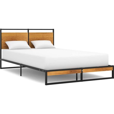 Estructura de cama sin colchón metal 120x200 cm (1/5)