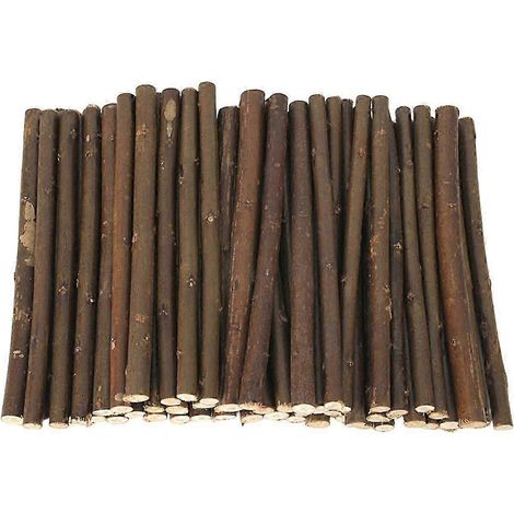 50 brindilles de bois, idéales pour la décoration de vases, de chambres, de salons et autres lieux de réception. Parfaites pour les loisirs créatifs, les mariages et autres occasions spéciales.-20cm (1/5)
