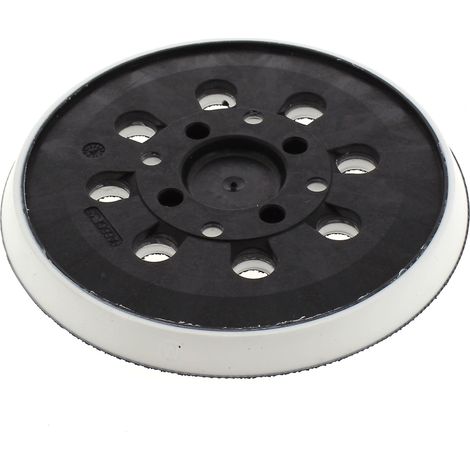 Plateau de ponçage mi-dur d=125 – Pour ponceuse Bosch PEX300AE et PEX400AE – Compatible bois dur et béton armé