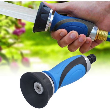 Pistola ad acqua ad alta pressione - in metallo e TPR per giardino e lavaggio auto, ugello regolabile robusto con comoda impugnatura ergonomica (1/5)