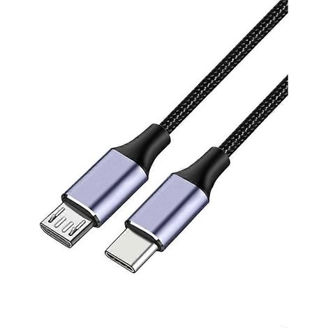 Schnellladekabel mit USB-C-auf-USB-5-Pin-Anschluss und Unterstützung für 2,4-A-Schnellladung