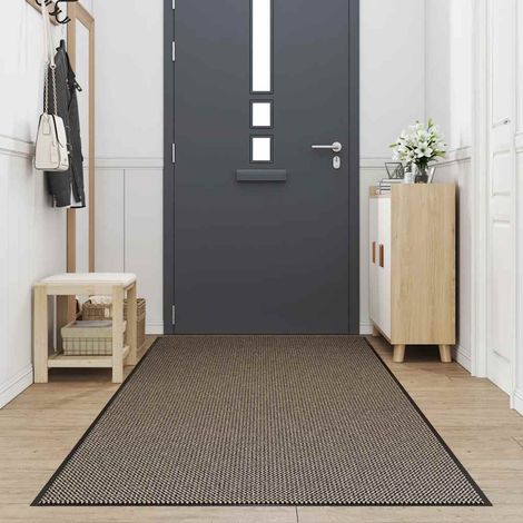 Paillasson,Tapis d'entrée marron 115x500 cm CFW821484 (1/5)