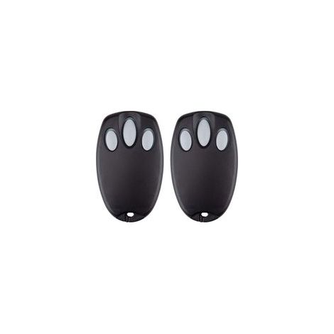 Lot de 2 émetteurs portatifs de rechange pour porte de garage Chamberlain Liftmaster Motorlift 94335E 84335E ML700 ML500 ML850 Merlin + C945 C840 Security + 433,92 MHz