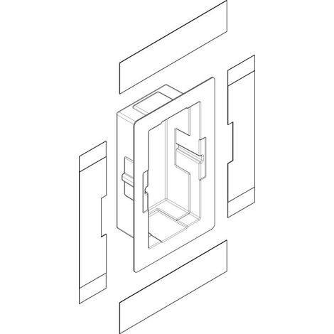 Ensemble de niche murale XtraStoris 300x150x100mm