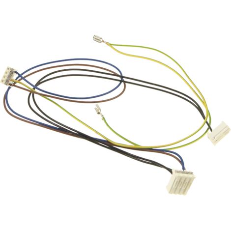 Ersatzteil - Stromverkabelung -  - WHIRLPOOL, ARISTON HOTPOINT, INDESIT, LADEN, BAUKNECHT, SCHOLTES, KITCHENAID, IGNIS, FRANKE, PRIVILEG