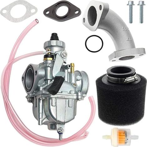 Kit Carburateur 26mm avec Pipe d'Admission pour Moto Cross 110cc 125cc 140cc Pièces Dirt Bike (1/4)