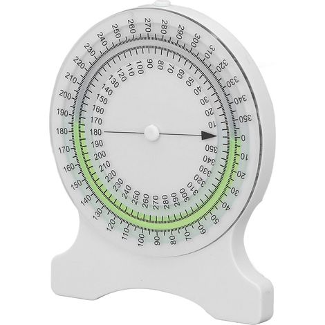 Inclinomètre pour la physiothérapie, étanche, à bulle, mesures précises pour étudiants et professionnels, vert