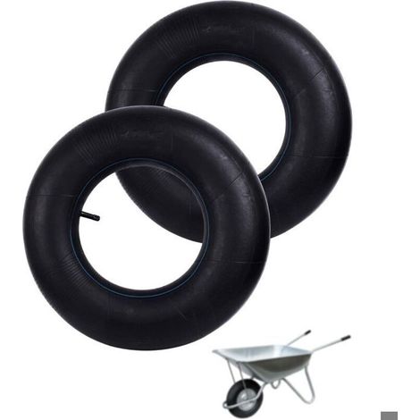 2 chambres à air 4.80/4.00-8 TR13 - Nosheir - Pour brouette/chariot jardin/camion main (1/4)