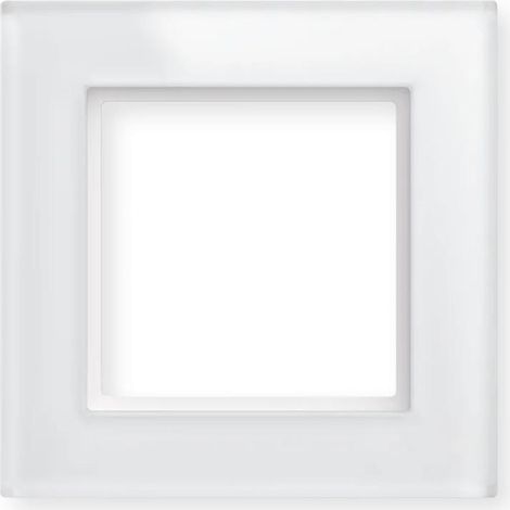 Cadre en verre Homematic ip hmip-gf1 blanc design moderne