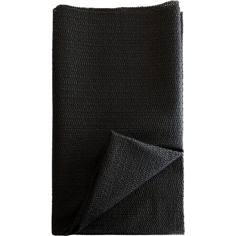 Tessuto antiscivolo multiuso nero 120x60 cm