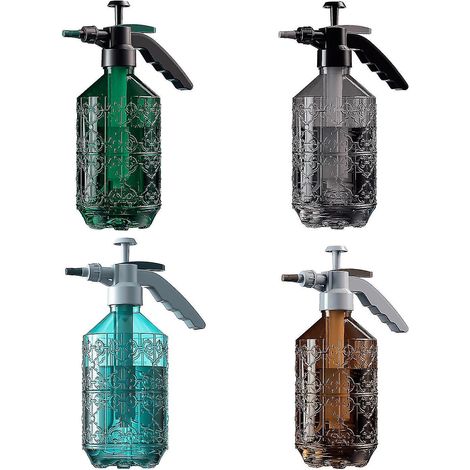 2-Liter-Feinsprühgerät aus Kunststoff, Modell 2023, mit Top-Pumpe, für Pflanzen – Grün