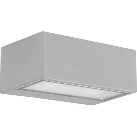 Aplique Ip66 Nemesis Aluminium 70170Mm R7S 100W Gris 640Lm