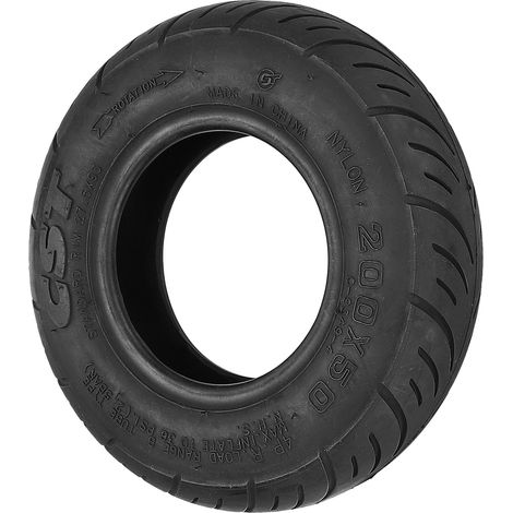 Thickened inner and outer tires 20050 for 8-inch Little Dolphin electric scooters and electric vehicles. (1/4)