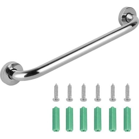 Maniglioni di sicurezza per il bagno, in acciaio inox, maniglie per vasca da bagno, adatti ad anziani e disabili, sicuri e affidabili. (1/4)