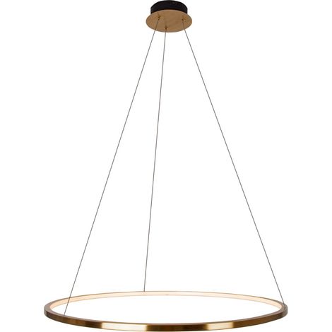 Lampadario sospensione Queen LED 19W oro Ø50 Maxlight (1/5)