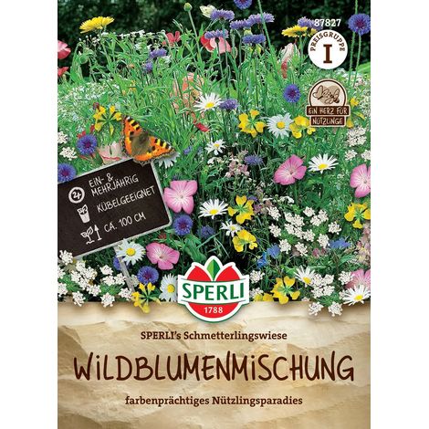 Wildblumenmischung SPERLI's Schmetterlingswiese - Blumensamen (1/2)
