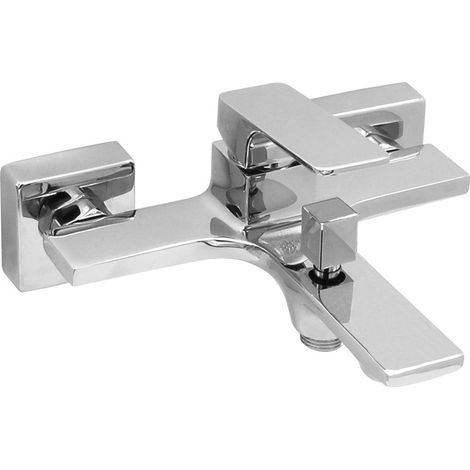 Mitigeur de bain carré, complet (1/2)