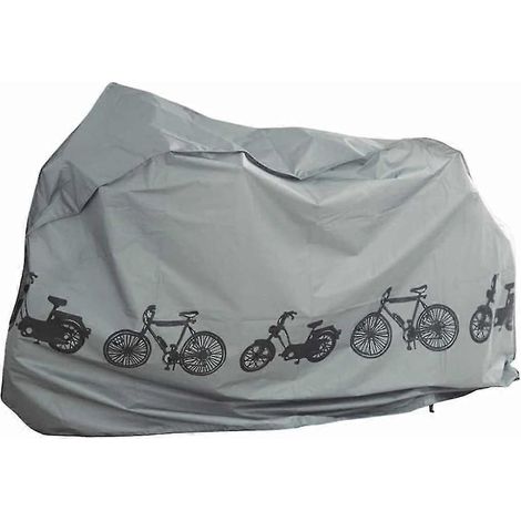 Housse de vélo extérieure imperméable, protégeant contre la pluie, le soleil, les rayons UV, la poussière et le vent, pour VTT, vélos de course et vélos électriques. (1/4)