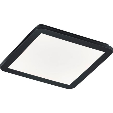 Plafoniera da Interno a LED in Plastica Nero Opaco