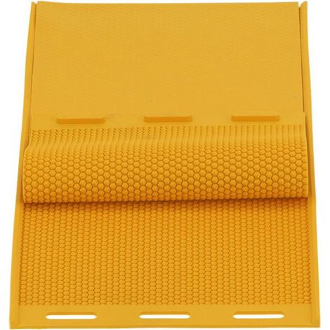 Presse à cire d'abeille pour apiculture, peigne jaune, feuille de fondation en caoutchouc, 5,4 mm, portable (1/3)