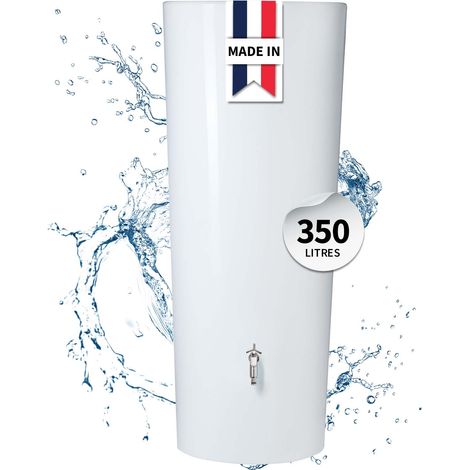 GARANTIA COLOR 2in1 réservoir d’eau de pluie 350 litres coco incl. bac à plantes