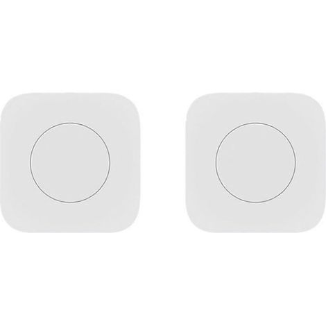 2 interrupteurs sans fil Tuya Zigbee Mini avec bouton-poussoir unique pour la commande de scénarios et la domotique. (1/5)