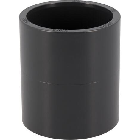 Manchon PVC pression femelle-femelle Ø50