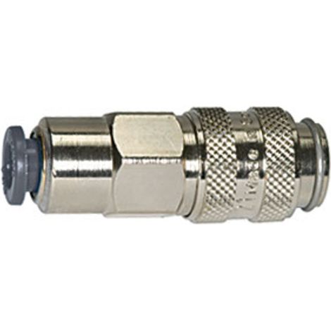Riegler Schnellverschlusskupplung NW 5, MS vern., push-in Anschluss 8 mm (1/3)