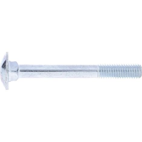 Vite a testa tonda con quadro sottotesta zincata M8x70 8.8 UNIVERSALE 60387088 (1/3)
