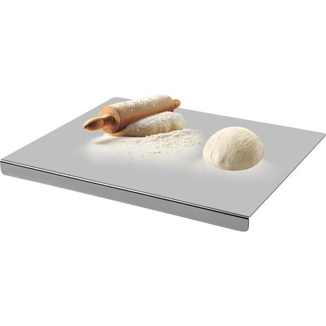 30 X 40 Cm Planche à Découper en Inoxydable Pour Pétrir Découper et Cuisiner Planche a Decouper en Inox Acier Inoxydable Rebord Également Utilisable Comme Pour Cuisine Les Bars et Restaurants (1/5)