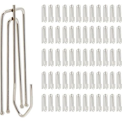Packung mit 60 gefalteten Haken aus Edelstahl 304 mit 4 Zinken (1/5)