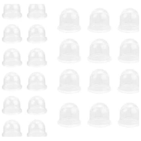 24 Primerpumpen, 2 Größen, transparente Primerpumpen, für Kettensägen, Kettensägengebläse, Trimmer, Freischneider - (1/5)