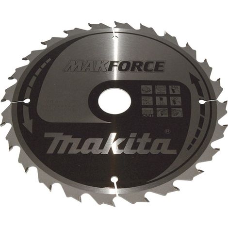 Makita Kreissägeblatt MAKFORCE 210/30 mm, 24 Zähne, 1,6 mm, Holz