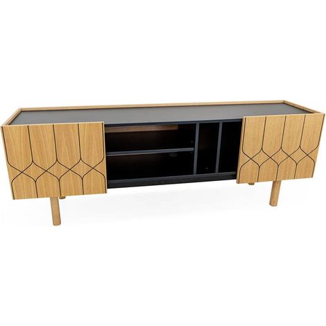 Meuble TV "Porto Victoria" 175cm Naturel (1/5)